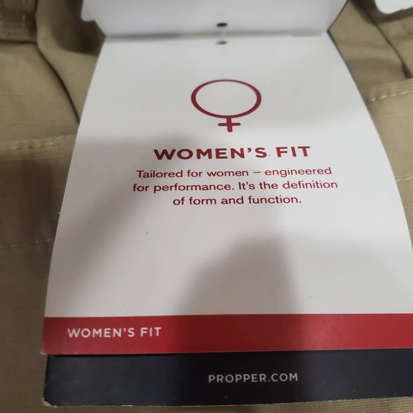 New Propper Women's Lightweight Tactical Pant Khaki Tan Women Size 6 Unhemmed. - Picture 7 of 7
